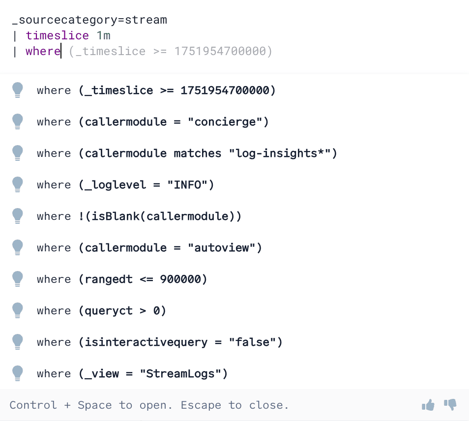 New Features 41 whatsnew query assist