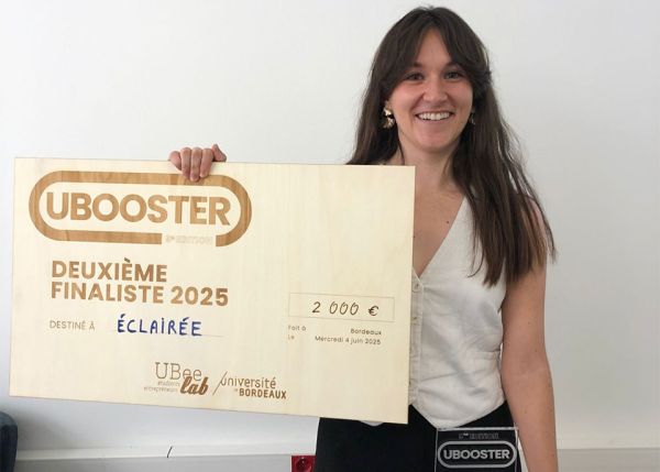 Photo : Docteure en pharmacie, Manon Alberdi est également lauréate du concours Ubooster 2025 ©Ubeelab