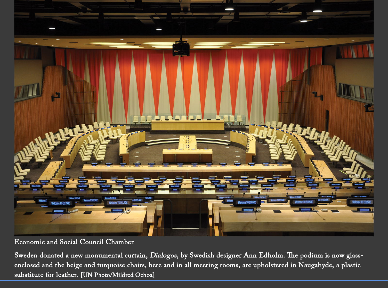 Economic and Social Council Chamber (ECOSOC) post-renovation