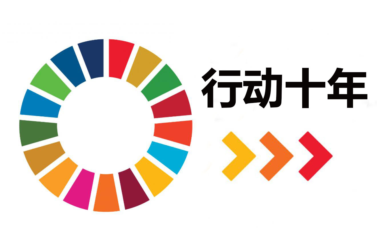 SDGs decade of action logo