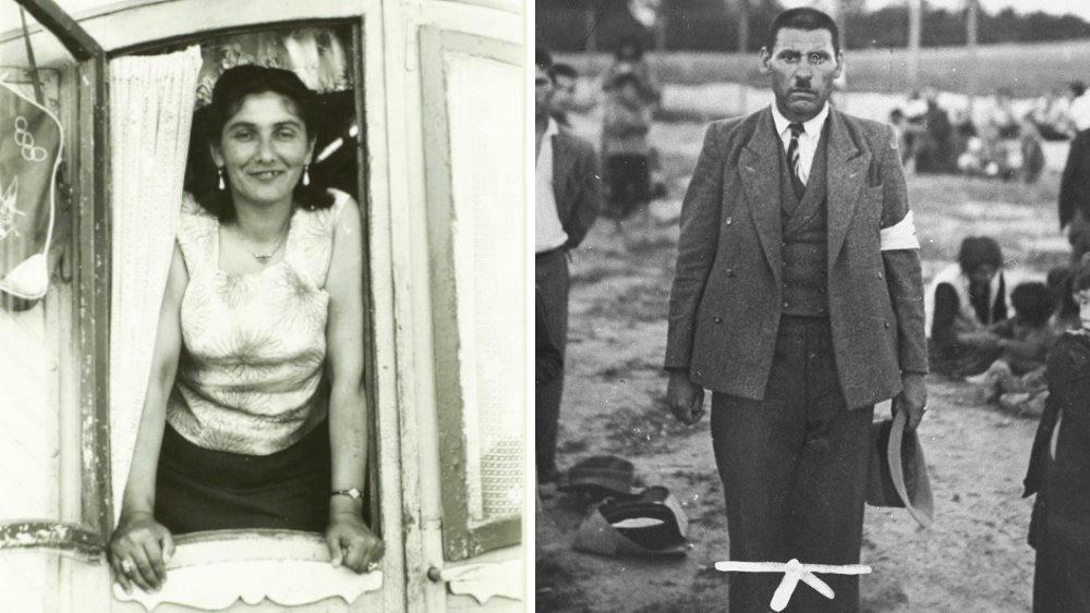 Margarete Kraus, Czech Roma. Roma man (Jozef Kwiek) in Belzec concentration camp.