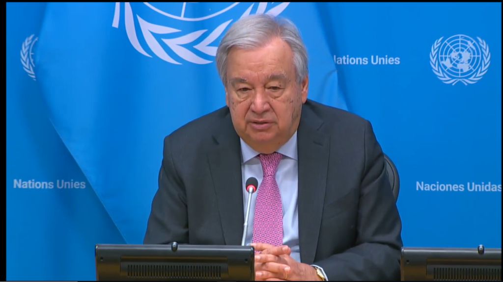UN Secretary-General New Year 2026 Message