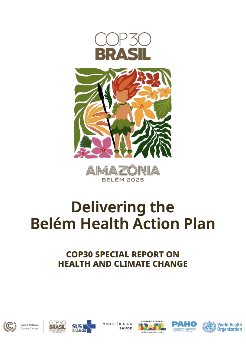 COP30 Special Report on Health and Climate Change Report Cover