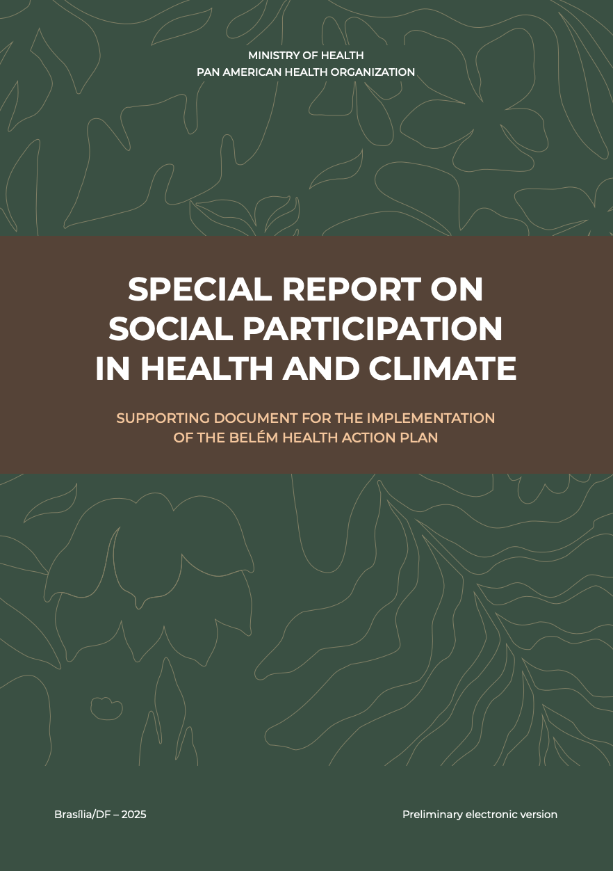 COP30 Special Report on Social Participation in Health and Climate Report Cover