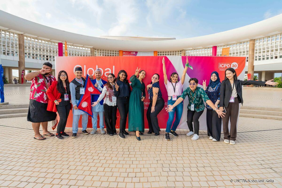 Over 400 young people from 130 countries gathered together at the Global Youth Dialogue in Cotonou, Benin, representing diverse backgrounds and united in their commitment to youth empowerment