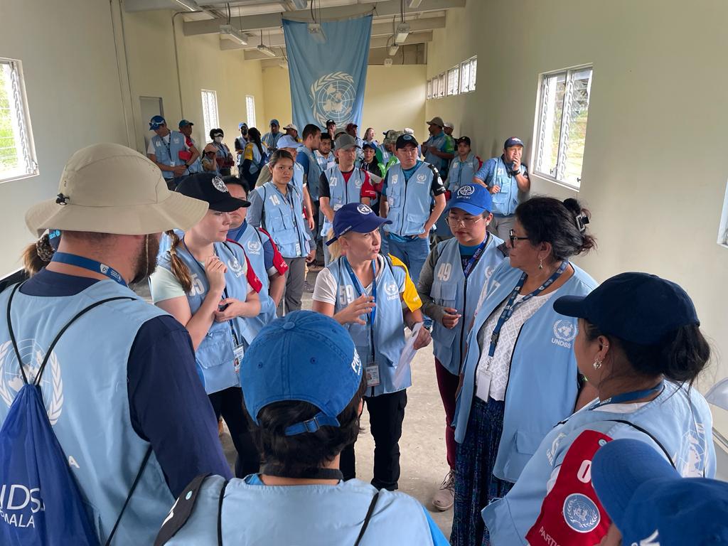 UN Volunteer Miina Huotari in Guatemala