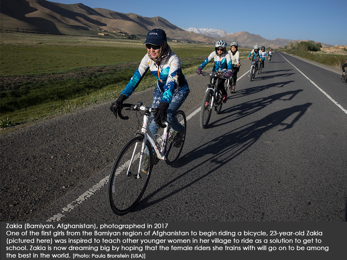 Zakia (Bamiyan, Afghanistan), photographed in 2017
