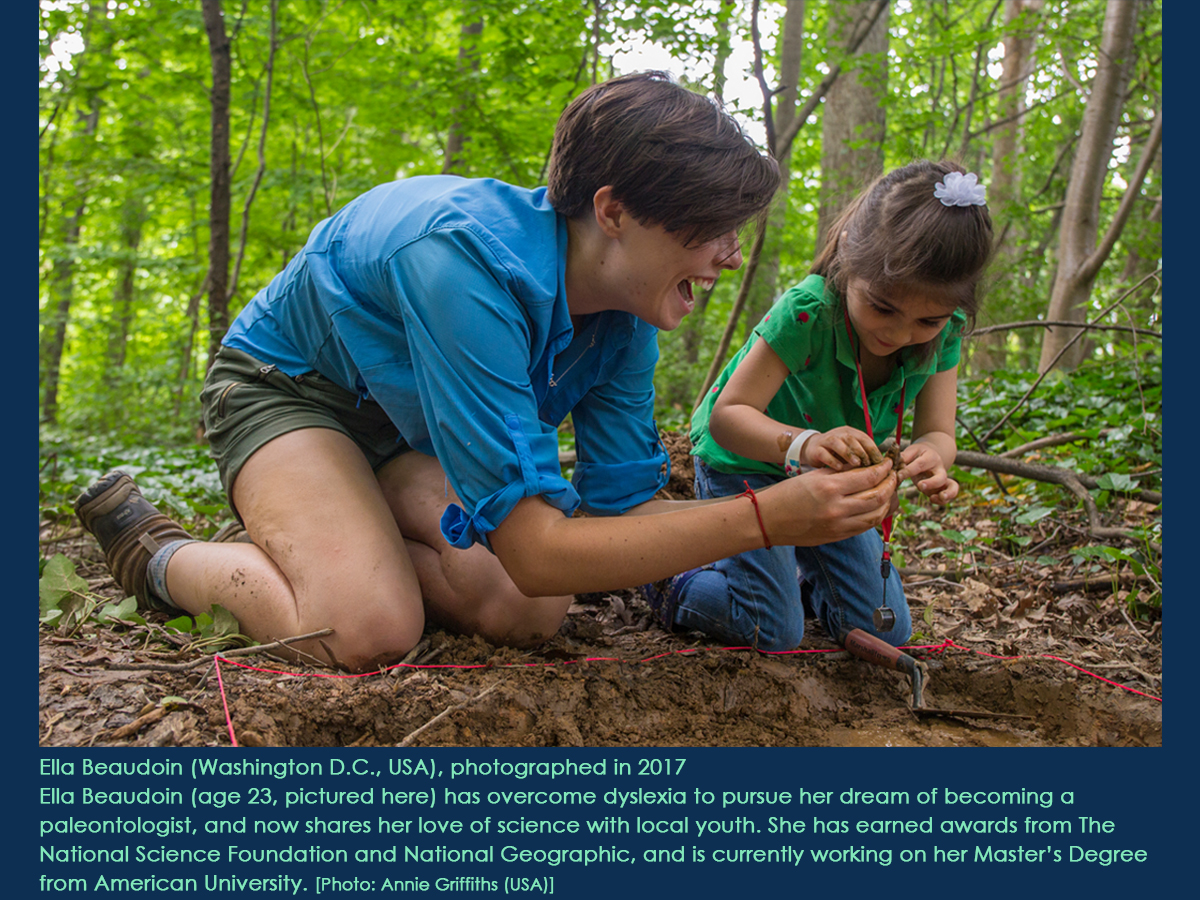 Ella Beaudoin (Washington D.C., USA), photographed in 2017 