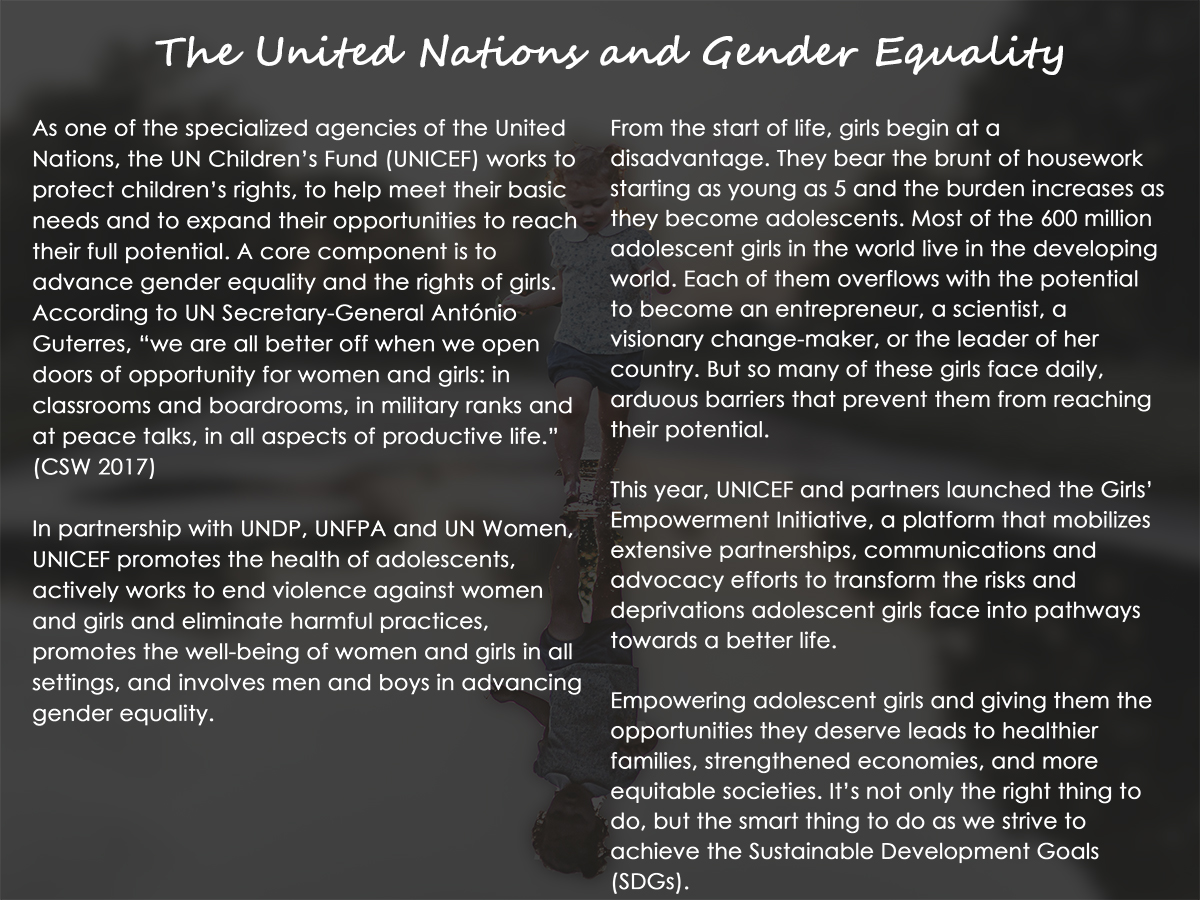 The United Nations and Gender Equality