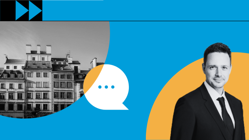 Mayor Trzaskowski Portrait of Mayor Trzaskowski