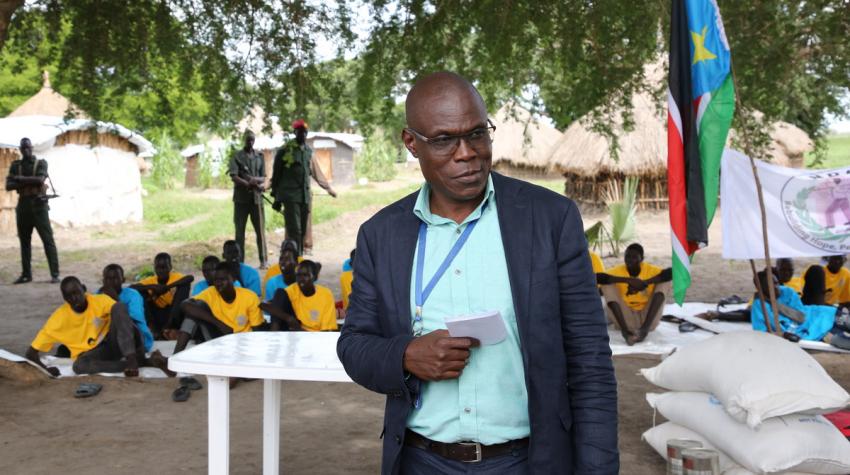 Alfred Orono among former child soldiers