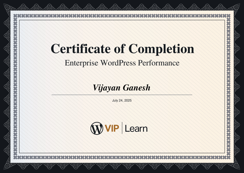Enterprise WordPress Performance Enterprise WordPress Performance