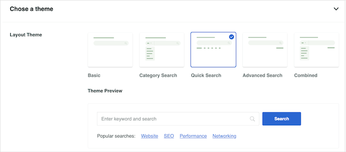 Créer un formulaire de recherche rapide pour votre site Web ou blog WordPress Créer un formulaire de recherche rapide pour votre site Web ou blog WordPress