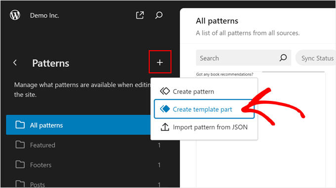 How to Create a Reusable Block in WordPress Block Editor (Gutenberg) Creating a new template part in FSE