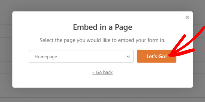 Embed user registration form in WPForms Embed user registration form in WPForms
