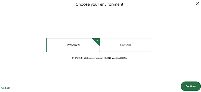 choose-platform Choose platform