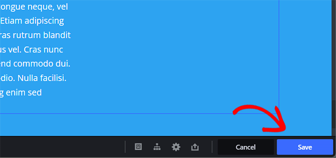 Save and publish your changes Save and publish your changes