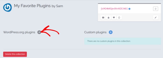 Click plus sign to add new plugins Click plus sign to add new plugins