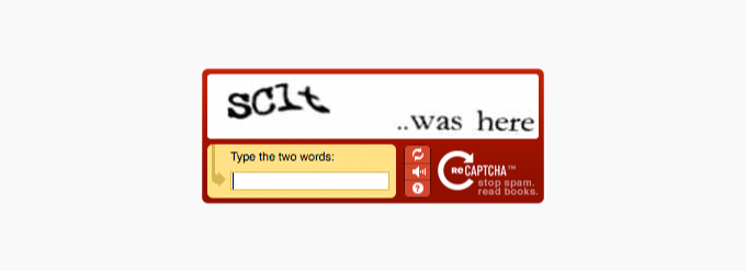 Digital recaptcha Digital recaptcha