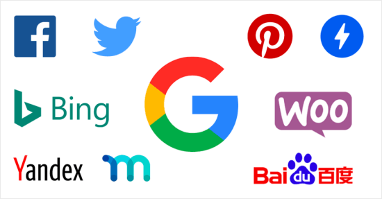 All in One SEO si integra facilmente con strumenti popolari e piattaforme di social media All in One SEO si integra facilmente con strumenti popolari e piattaforme di social media