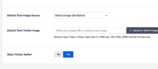 Setting a default term image Setting a default term image