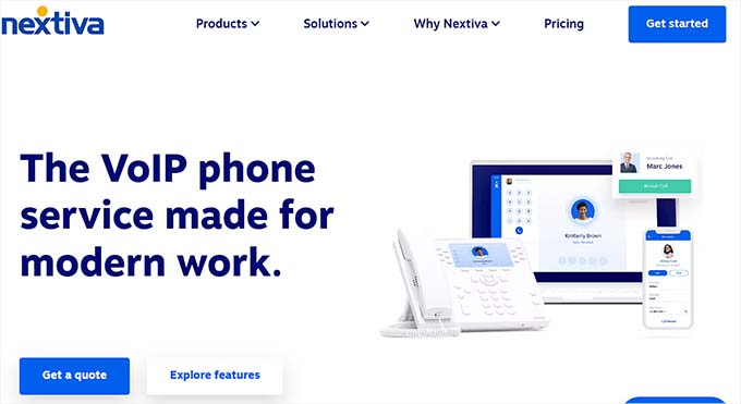Nextiva VOIP phone service Nextiva VOIP phone service