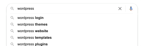 Google search live example Google search live example