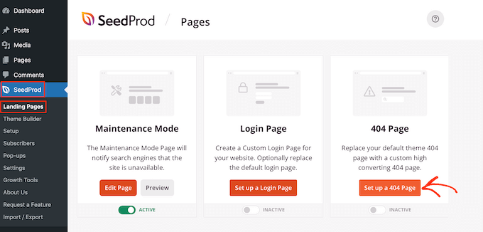 The SeedProd page builder plugin The SeedProd page builder plugin