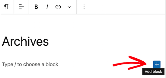 Adding a new block to a WordPress blog or website Adding a new block to a WordPress blog or website