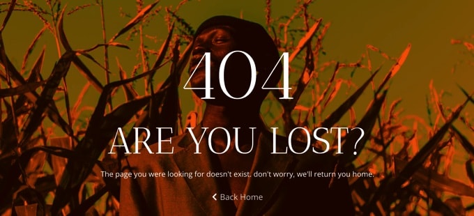 404 Page Template 404 Page Template