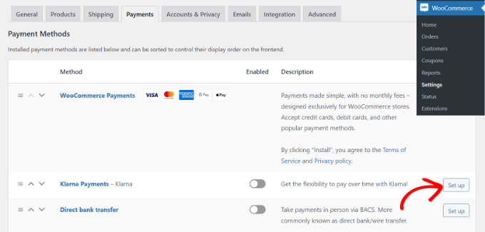 Set up Klarna payments in WooCommerce Set up Klarna payments in WooCommerce
