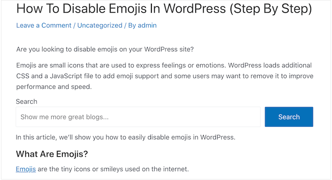 デフォルトのWordPress検索を改善する方法 デフォルトのWordPress検索を改善する方法