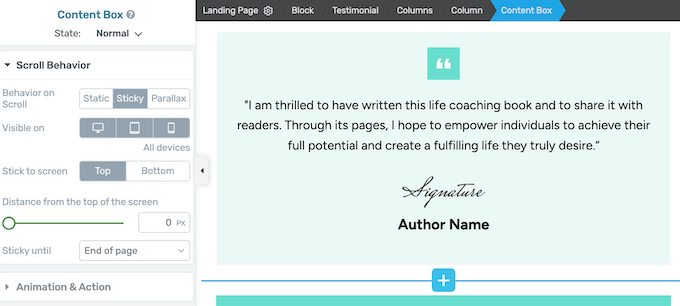 Adding custom scrolling behavior to a WordPress blog or website Adding custom scrolling behavior to a WordPress blog or website