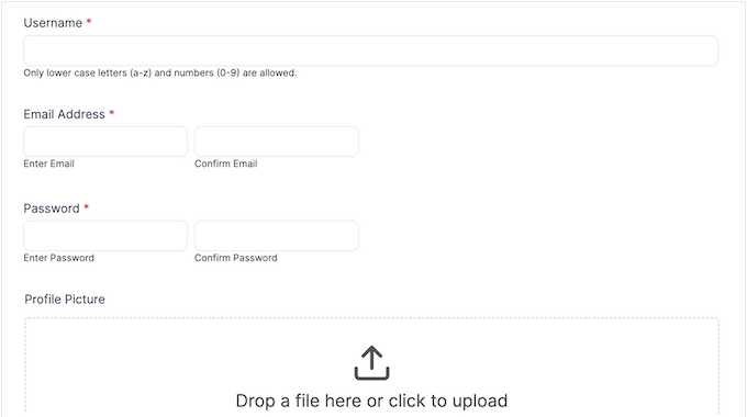 Adding a user registration form to your online store, blog, or website Adding a user registration form to your online store, blog, or website
