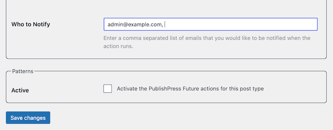 Notify your WordPress admin about post updates Notify your WordPress admin about post updates