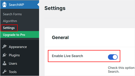 Enabling live Ajax search with SearchWP Enabling live Ajax search with SearchWP