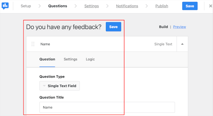 Selling training subscriptions using MemberPress Configuring UserFeedback's questions