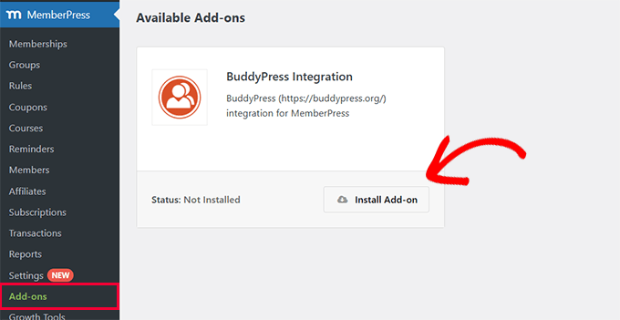 Edit Author Slug BuddyPress addon for MemberPress