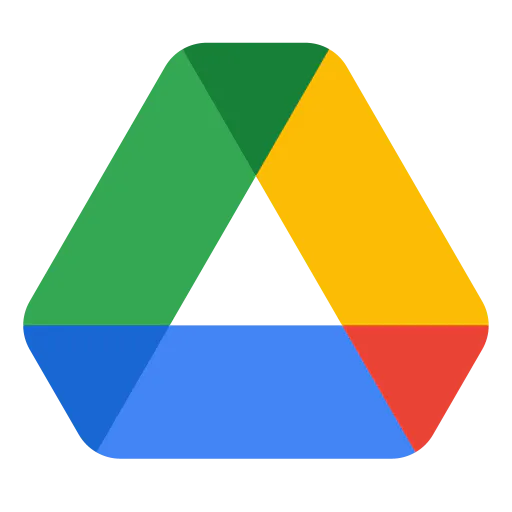 The Google Drive logo