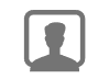 Gray silhouette of a person head and shoulders within a gray square frame on a green background.